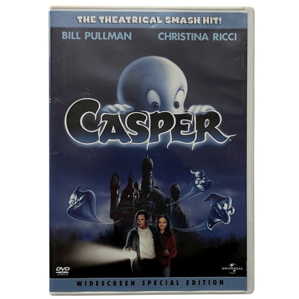 👻4/$20 Casper DVD Special Edition Christina Ricci Horror Halloween Movie